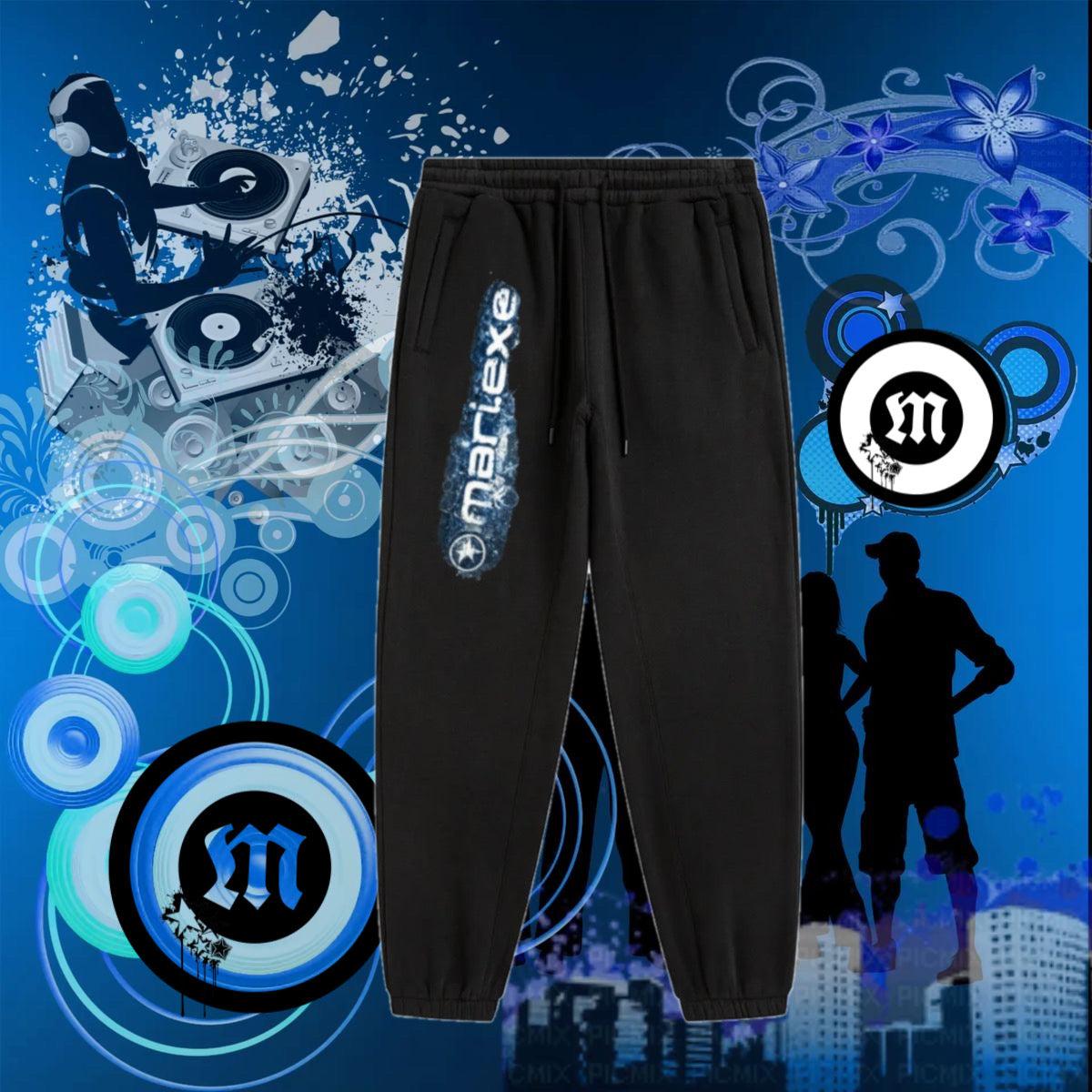Blue FrutigerMetro Sweatpants